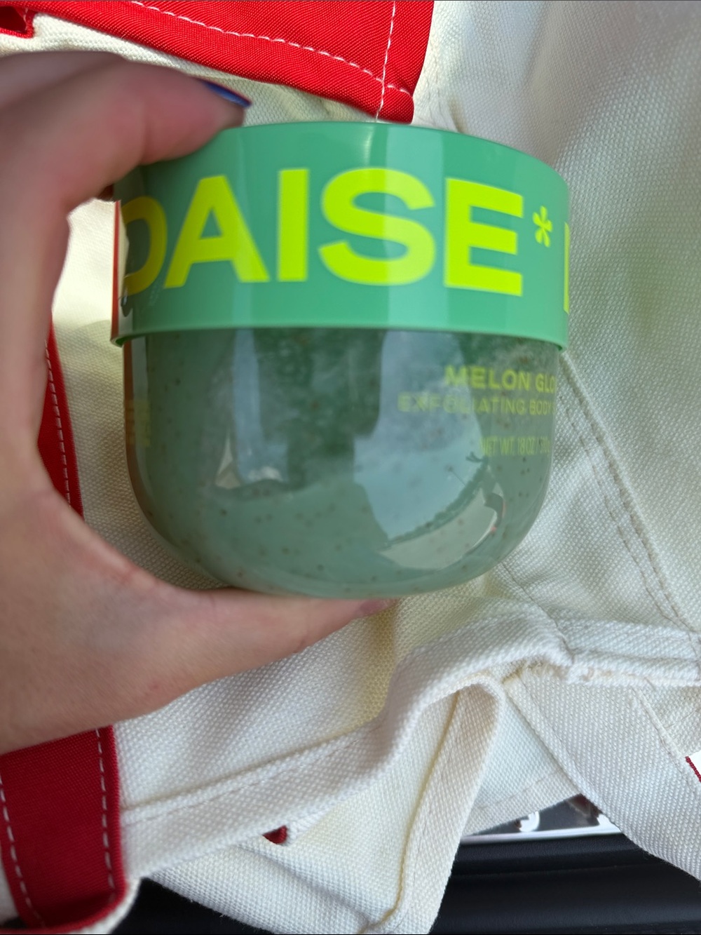 DAISE~ Melon Glow Exfoliating Body Scrub 18oz - Picture 2 of 4